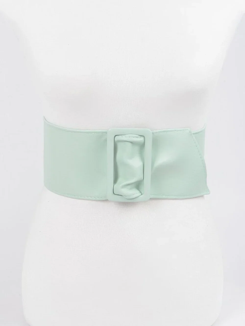 Faux Leather Waist Belt
